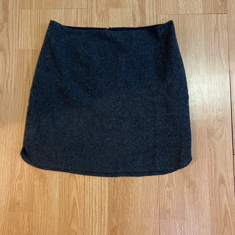 Dark Gray Madewell Mini Skirt